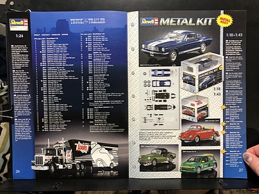 Toy Catalogs: 2002/03 Revell Metal Model Collection Catalog
