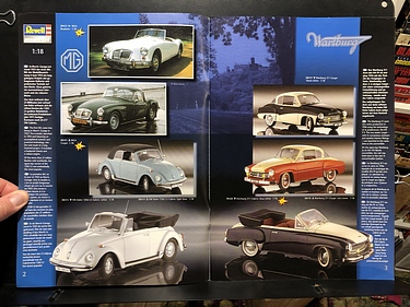 Toy Catalogs: 2002/03 Revell Metal Model Collection Catalog