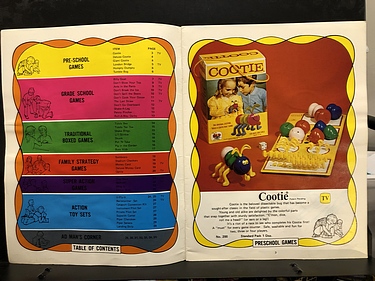 Toy Catalogs: 1973 The Cootie Company, Toy Fair Catalog