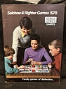 Toy Catalogs: 1978 Selchow & Righter Toy Catalog