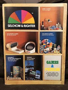 Toy Catalog: 1980 Selchow & Righter Scrabble Sensor