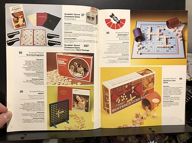 Toy Catalogs: 1981 Selchow & Righter Toy Catalog