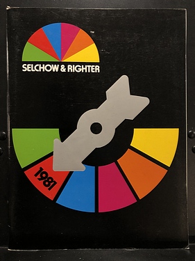 Toy Catalogs: 1981 Selchow & Righter Toy Catalog