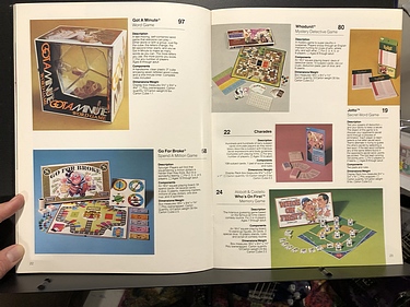 Toy Catalogs: 1981 Selchow & Righter Toy Catalog