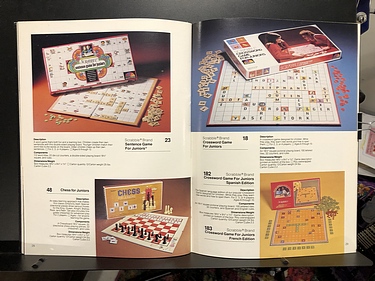 Toy Catalogs: 1981 Selchow & Righter Toy Catalog