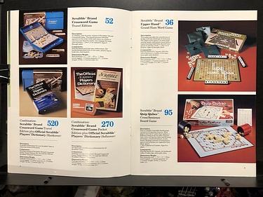 Toy Catalogs: 1983 Selchow & Righter Toy Catalog
