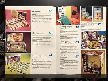 Toy Catalogs: 1983 Selchow & Righter Toy Catalog