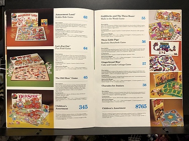 Toy Catalogs: 1983 Selchow & Righter Toy Catalog