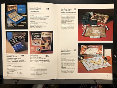 Toy Catalogs: 1984 Selchow & Righter Toy Catalog