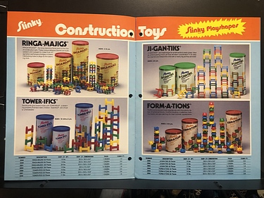 Toy Catalogs: 1989 Slinky Toys brand, by James Industries Inc., Toy Fair Catalog