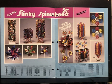 Toy Catalogs: 1989 Slinky Toys brand, by James Industries Inc., Toy Fair Catalog