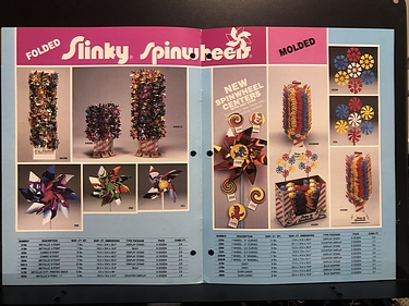 Toy Catalogs: 1989 Slinky Toys brand, by James Industries Inc., Toy Fair Catalog