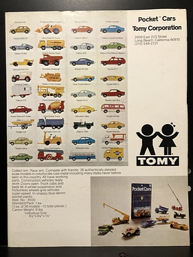 Toy Catalogs: 1981 Tomy Toy Fair Catalog