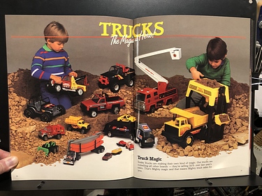 Toy Catalogs: 1985 Tonka Toy Fair Catalog