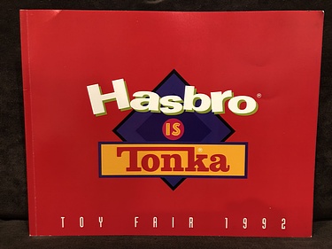 Toy Catalogs: 1992 Hasbro is Tonka Toy Fair Catalog