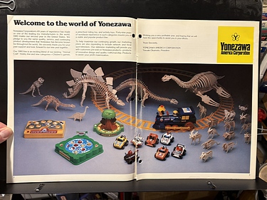 Toy Catalogs: 1980 Yonezawa, Toy Fair Catalog