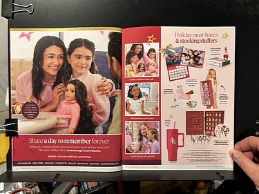 American Girl, 2024 Holiday Catalog