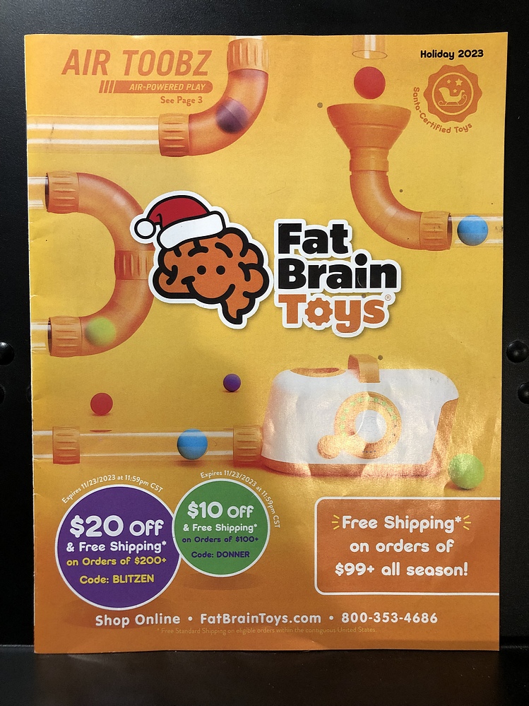 Fat Brain Toys, 2023 Holiday Catalog Parry Game Preserve