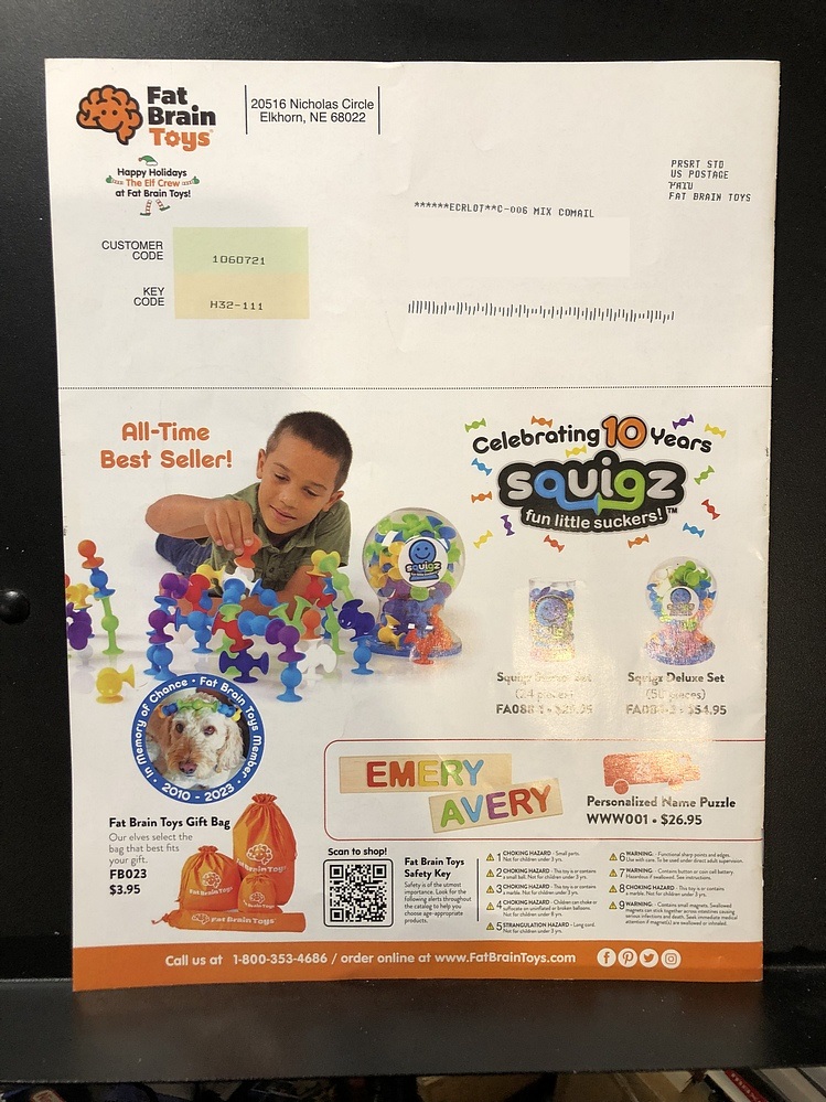 Fat Brain Toys, 2023 Holiday Catalog Parry Game Preserve