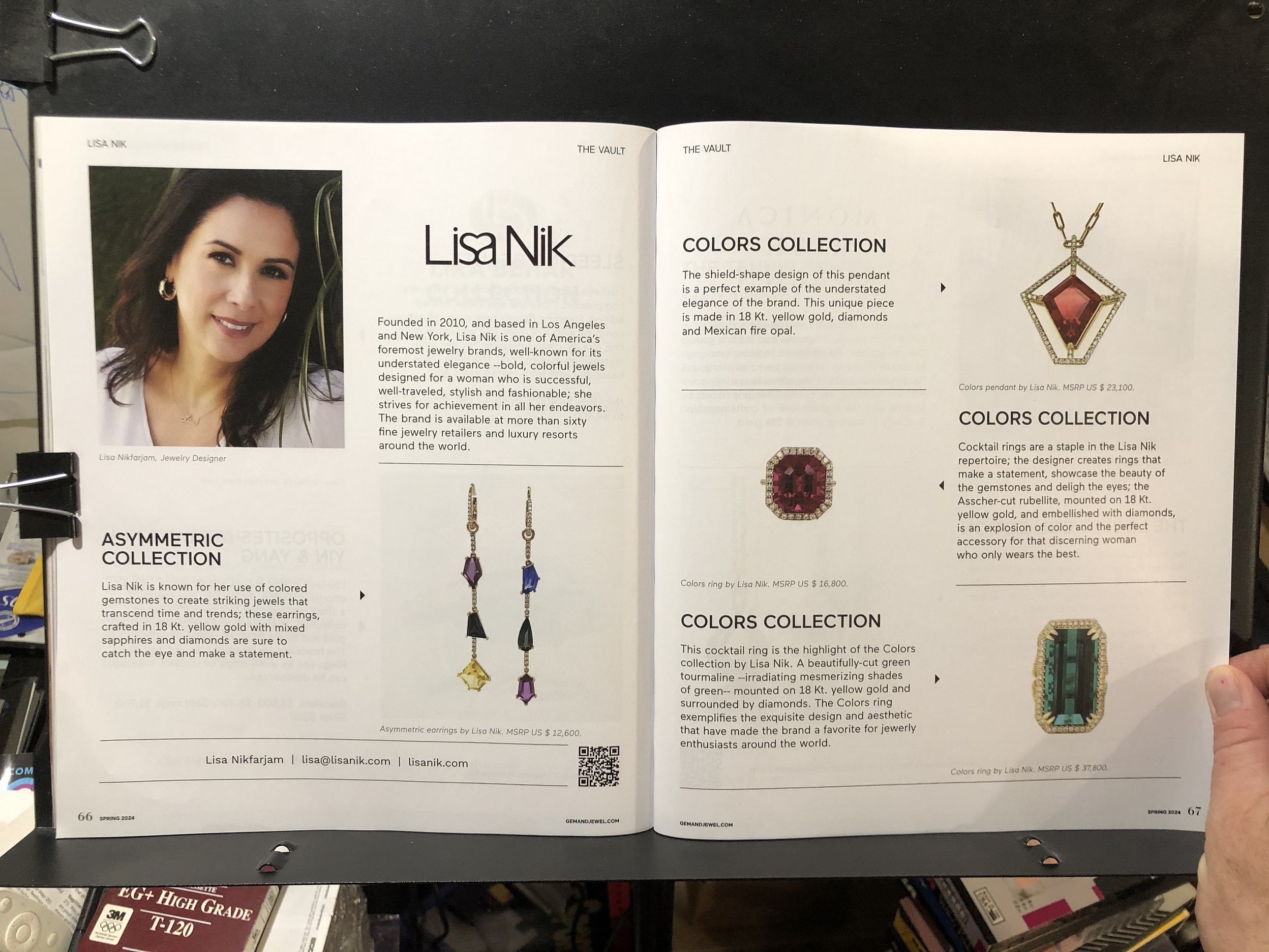Gem + Jewel, A Jewelers Mutual Publication, 2024 Spring Catalog Parry