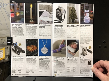 Hammacher Schlemmer, 2023 Holiday Catalog