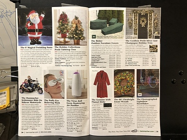 Hammacher Schlemmer, 2023 Holiday Catalog
