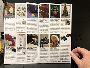 Hammacher Schlemmer, 2023 Holiday Catalog