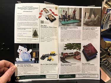 Hammacher Schlemmer, 2023 Holiday Catalog