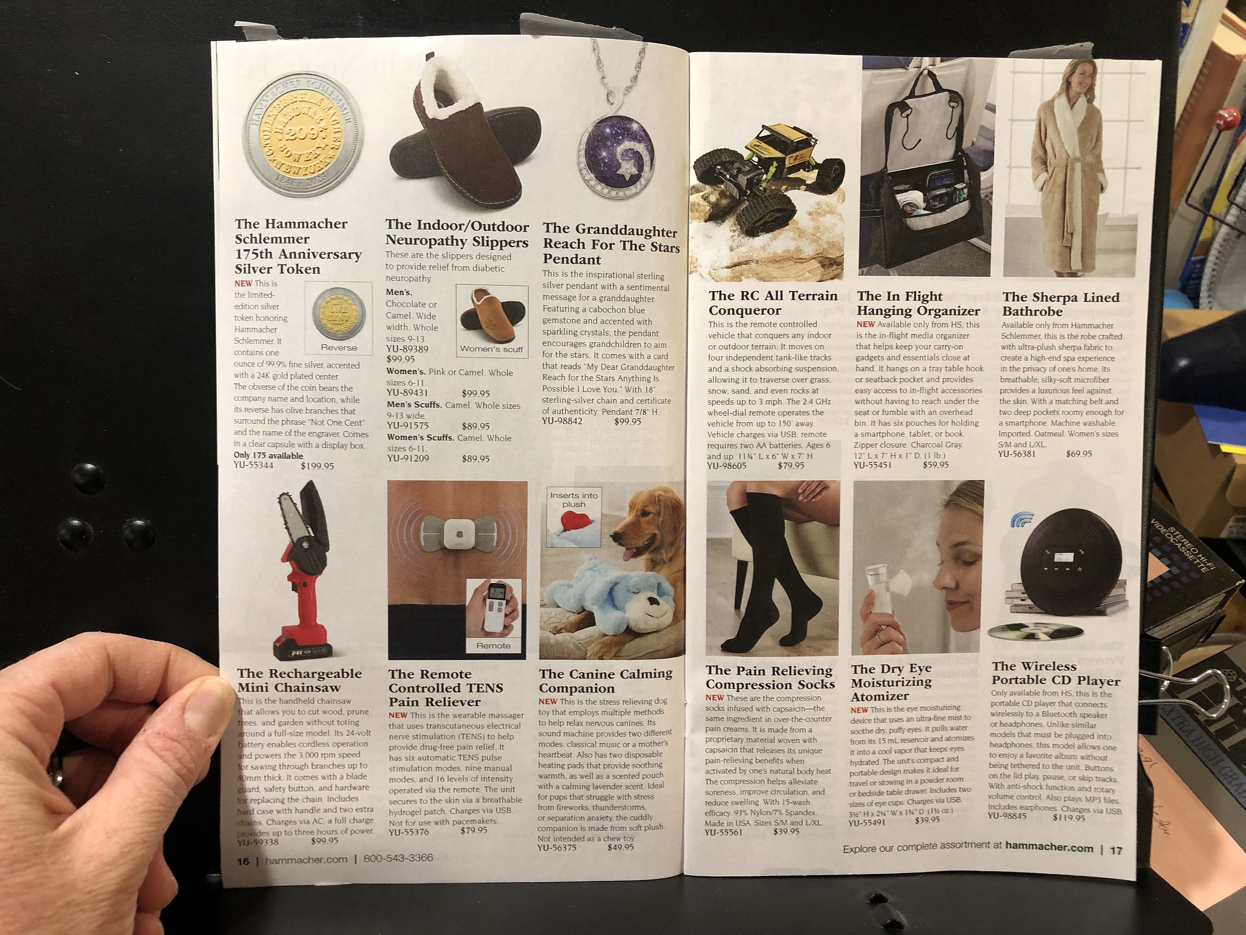 Hammacher Schlemmer, 2023 Holiday Catalog Parry Game Preserve