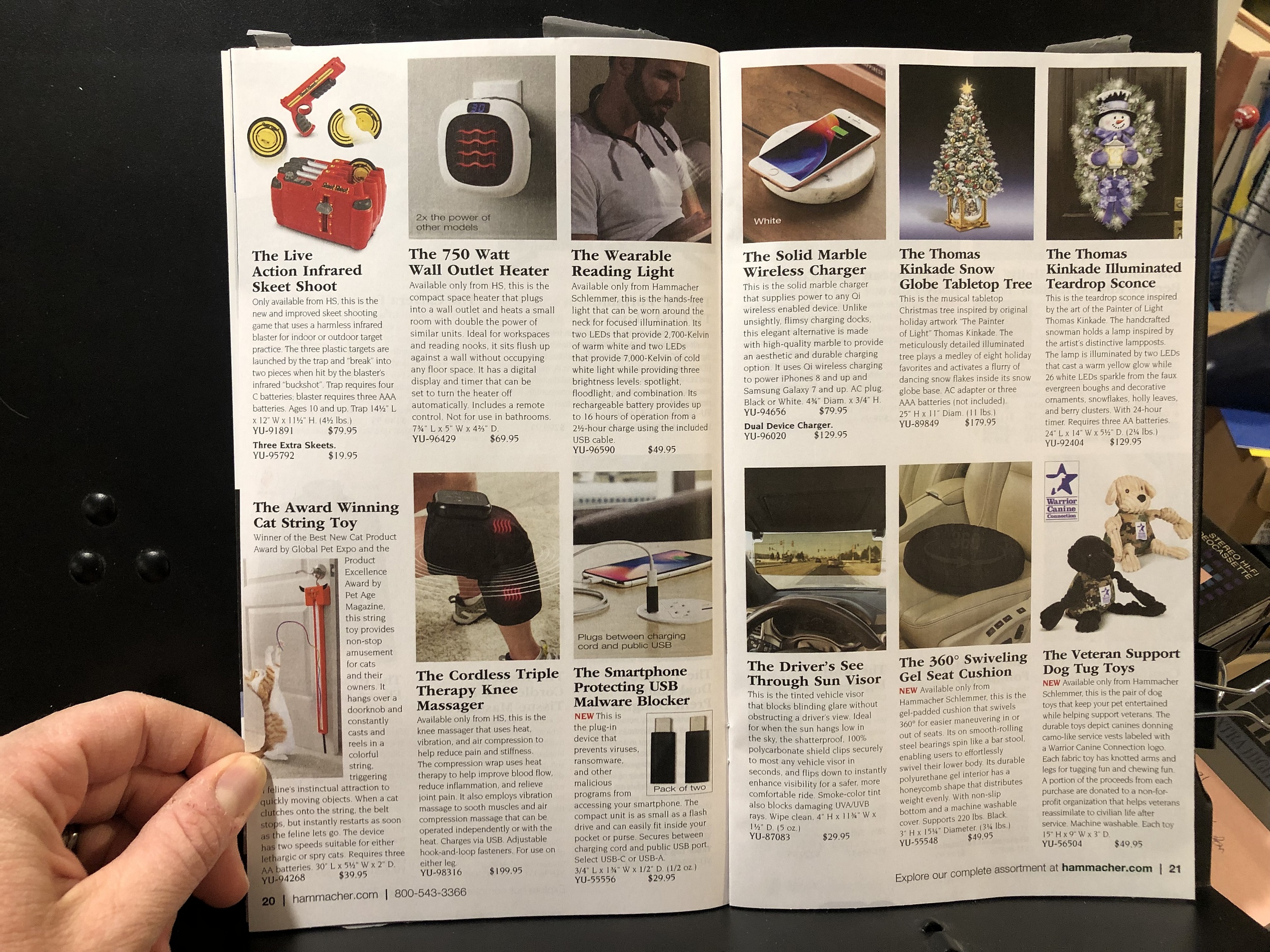 Hammacher Schlemmer, 2023 Holiday Catalog Parry Game Preserve