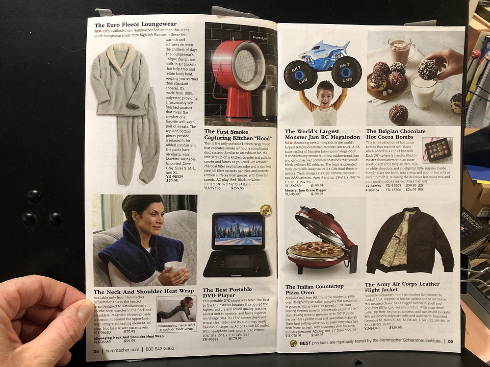 Hammacher Schlemmer, 2023 Holiday Catalog Parry Game Preserve