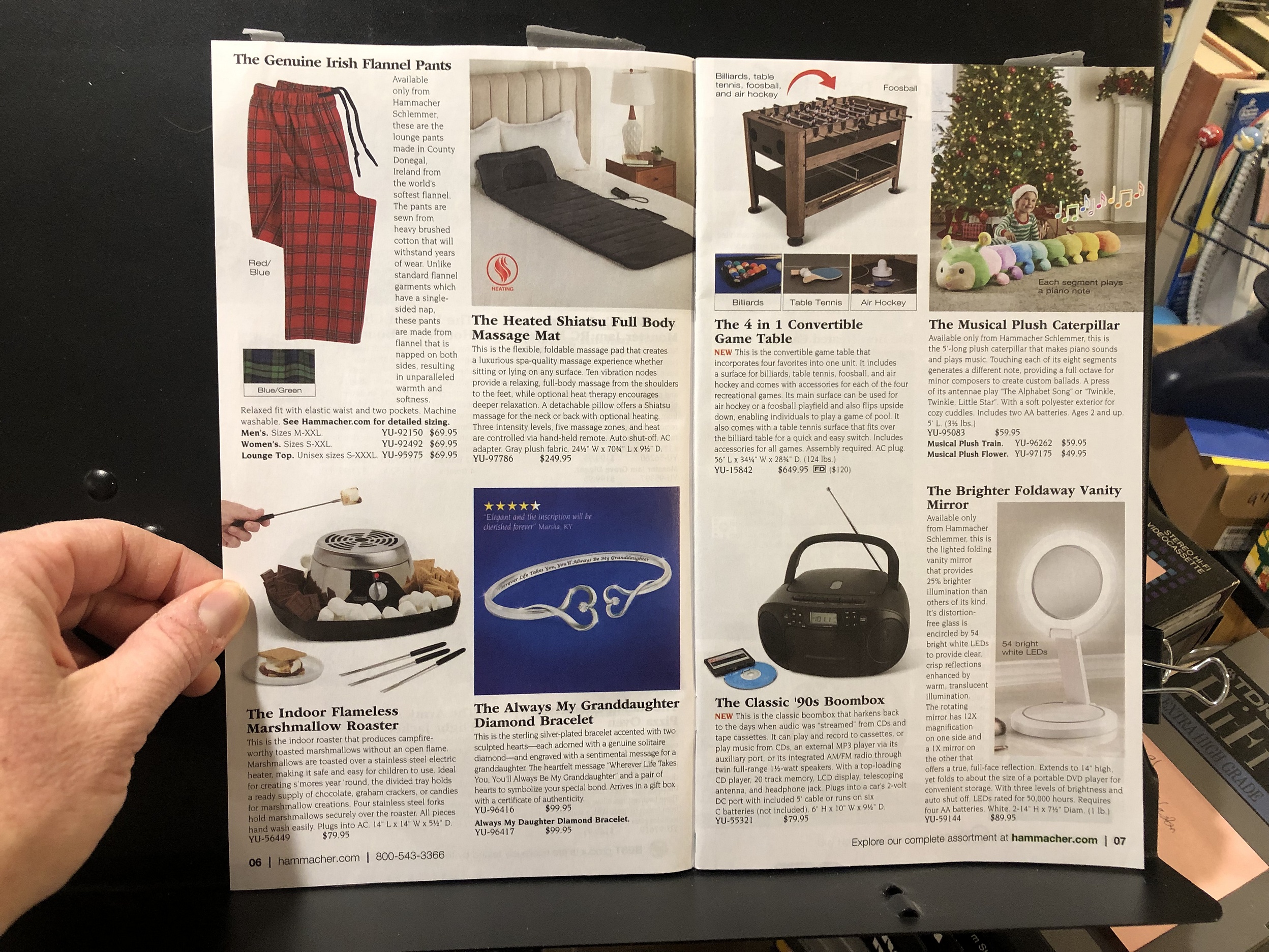 Hammacher Schlemmer, 2023 Holiday Catalog Parry Game Preserve