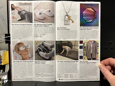 Hammacher Schlemmer, 2024 Choice Gifts Catalog