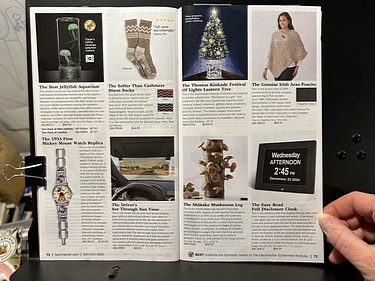 Hammacher Schlemmer, 2024 Choice Gifts Catalog