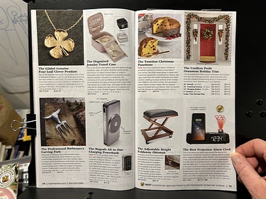 Hammacher Schlemmer, 2024 Choice Gifts Catalog