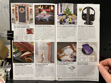 Hammacher Schlemmer, 2024 Choice Gifts Catalog