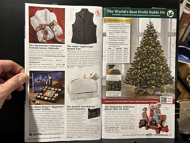 Hammacher Schlemmer, 2024 Choice Gifts Catalog