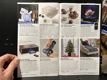Hammacher Schlemmer, 2024 Choice Gifts Catalog