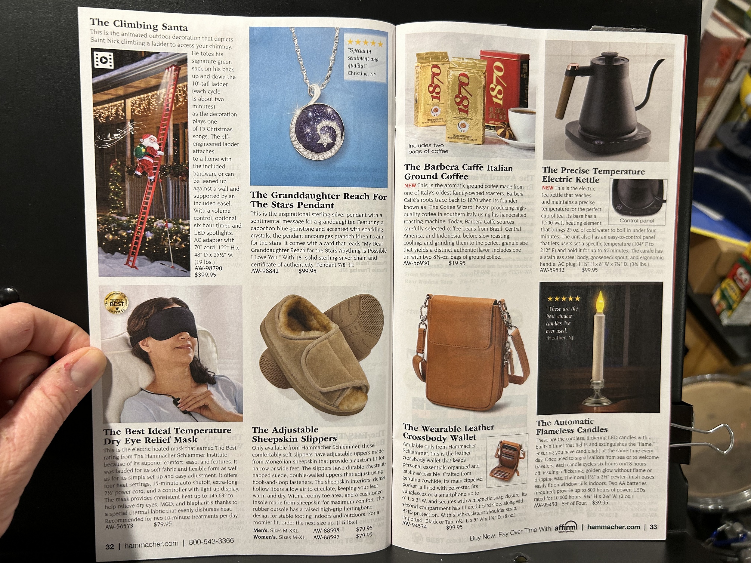 Hammacher Schlemmer, 2024 Choice Gifts Catalog Parry Game Preserve