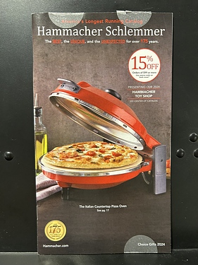 Hobby Catalogs: Hammacher Schlemmer, 2024 Choice Gifts Catalog