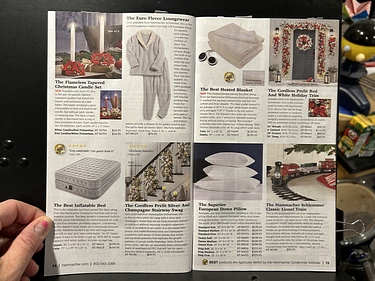 Hammacher Schlemmer, 2024 Gift Catalog