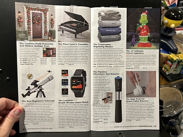 Hammacher Schlemmer, 2024 Gift Catalog