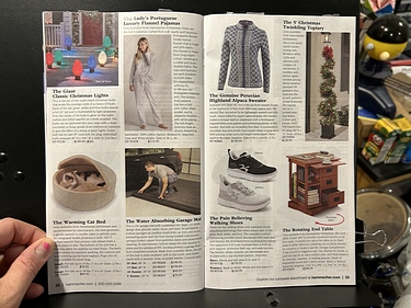 Hammacher Schlemmer, 2024 Gift Catalog