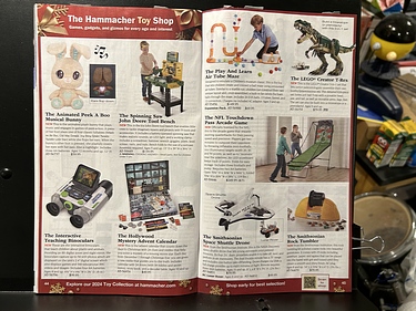 Hammacher Schlemmer, 2024 Gift Catalog