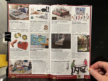 Hammacher Schlemmer, 2024 Gift Catalog