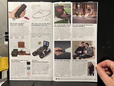Hammacher Schlemmer, 2024 Gift Catalog