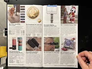 Hammacher Schlemmer, 2024 Gift Catalog