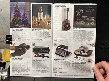 Hammacher Schlemmer, 2024 Gift Catalog