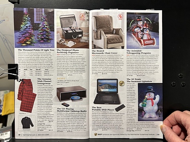 Hammacher Schlemmer, 2024 Gift Catalog