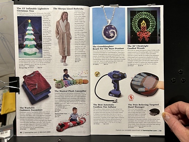 Hammacher Schlemmer, 2024 Gift Catalog